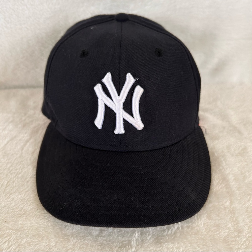 New York Yankees New Era 59 Fifty 2003 World Series Hat Size 7 Blue Vintage
